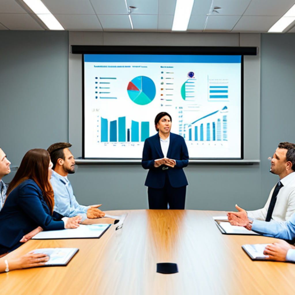 **

A group of fully clothed parents attentively listening to a professional female speaker in a well-lit conference room. The speaker is dressed in modest business attire and gesturing towards a presentation on a screen displaying educational charts. The background shows other parents engaging in conversation. Safe for work, appropriate content, perfect anatomy, natural proportions, professional setting, family-friendly.

**