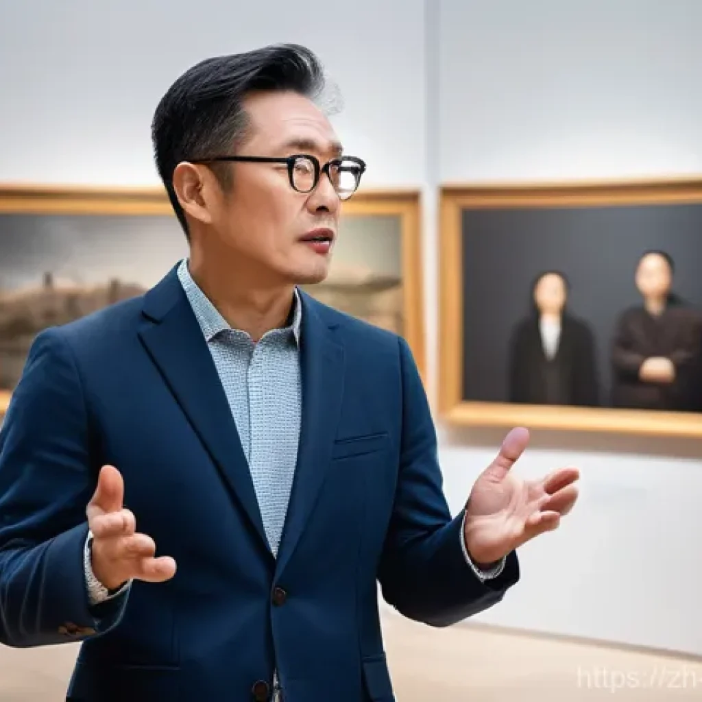 교사 이직 성공 사례 공유 - **A male in his late 40s, East Asian,** previously a history teacher, now a cultural content strateg...