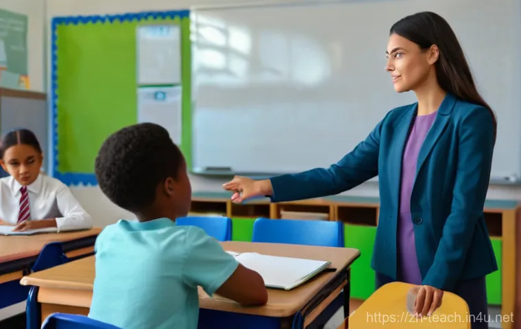 교사 교육 프로그램 기획법 - **Prompt:** A modern, brightly lit professional development workshop space with large windows overlo...