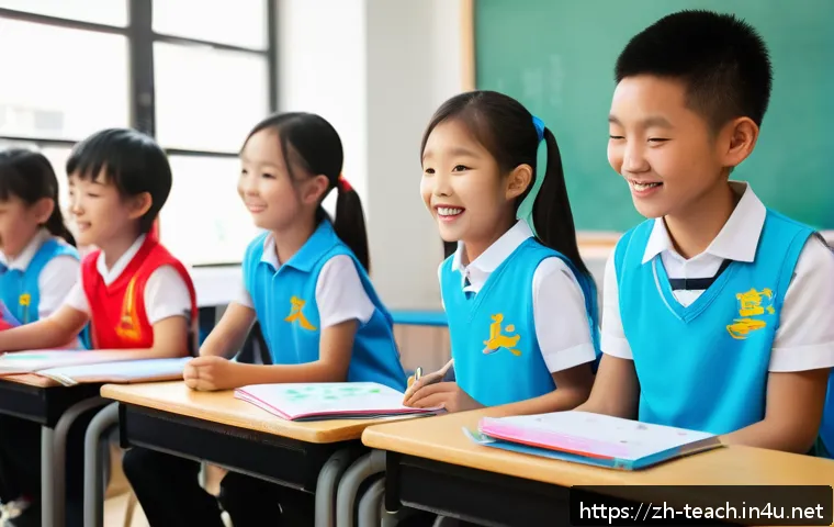교사 교육 봉사활동 사례 - A vibrant community classroom scene set in a modern Chinese urban neighborhood, featuring a diverse ...